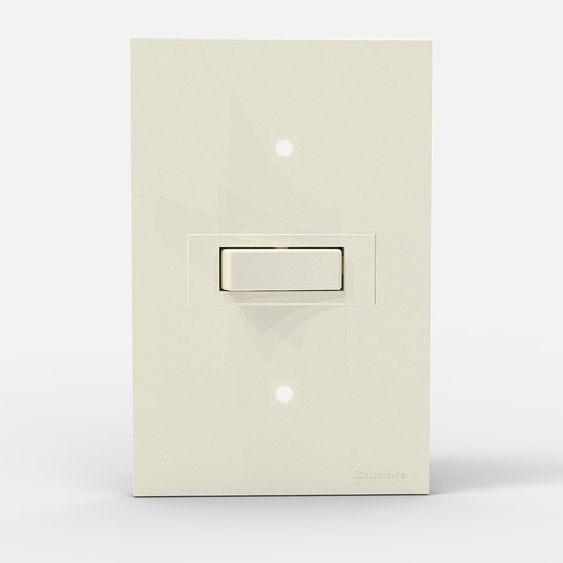 [CAM4121] TAPA STD. 1 módulo Blanca - Siglo XXI