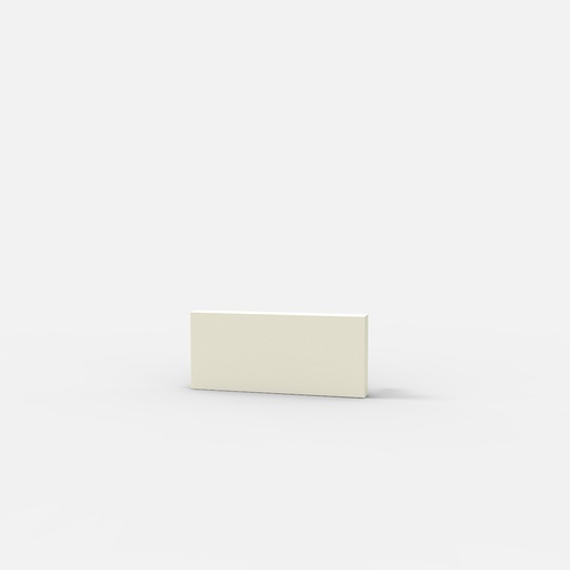 [CAM4015] TAPITA SUPLEMENTARIA 1 y 1/2 Módulo BLANCA - Siglo XXII