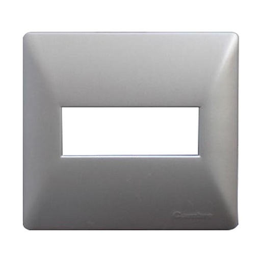 [CAM4111] TAPA MIGNON 1 MODULO SIGLO XXII ALUMINIO