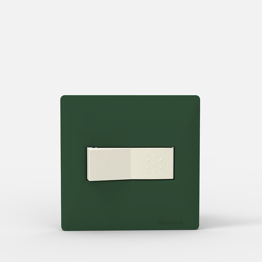 [CAM4441] TAPA MIGNON 1 MODULO SIGLO XXII VERDE