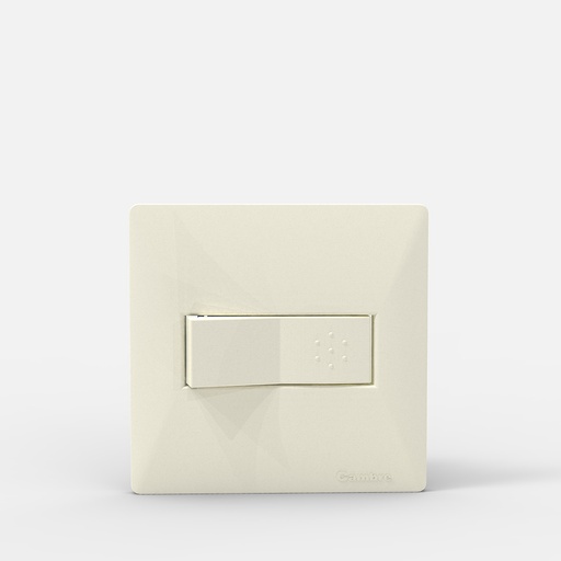 [CAM4541] TAPA MIGNON 1 MODULO SIGLO XXII BLANCA