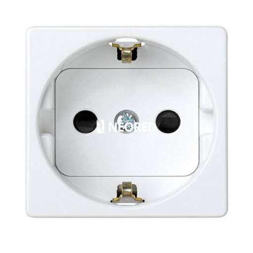 [CAM6951] MODULO TOMA SCHUKO 16A. CON PROTECCION - BLANCA