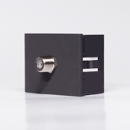 [CAM7936] MOD. PARA VIDEO CABLE, UNIVERSAL CON ROSCA - GRIS