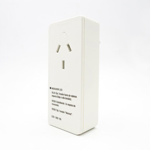 [CAM1800] PROTECTOR DE BAJA Y SOBRE TENSION MOVIL - BLANCA