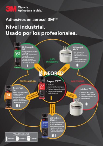 [MMM23222] Lubricante de Siliconas en Aerosol 3M™, 710ml