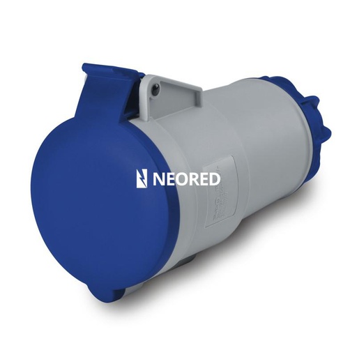 [SCA314.3243] ACOPLE IP44 2P+T 32A 220V 6H