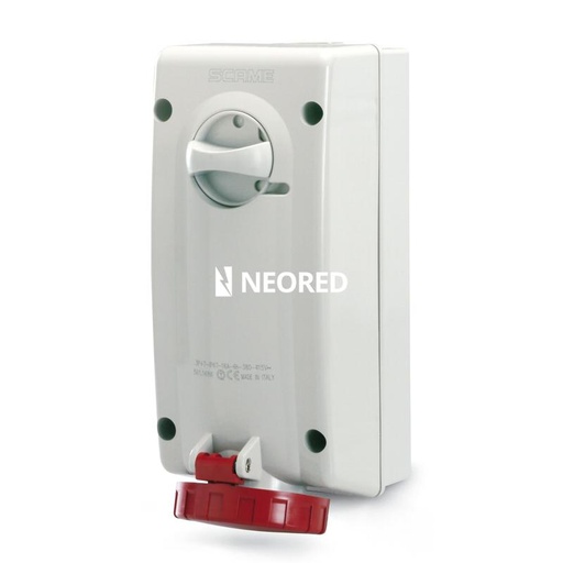 [SCA561.1686] BASE C/BLOQUEO IP67 3P+T 16A