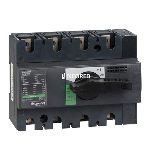 [SCH28913] Interruptor Seccionador Manual INS 4X160A