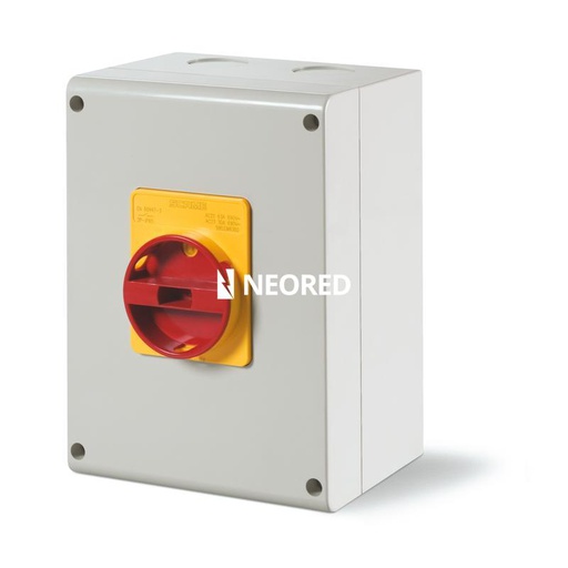 [SCA590.EM1606] INTERRUPTOR 6x16A EMERGENCIA