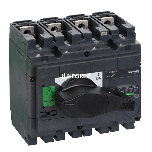 [SCH31107] Interruptor Seccionador Manual INS 4X250A