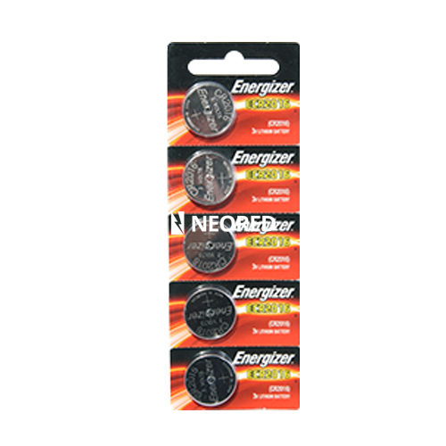 [ENRE301615003] Pila Electrónica Energizer ECR2016 Tira 1x5