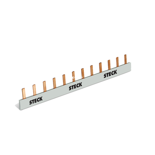 [STES1F210B] BARRA MONT 80A 220/440V 1X12POLOS DIN S1F210B