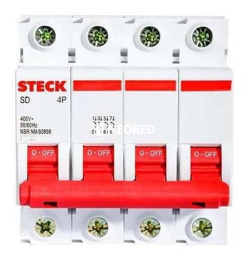 [STESDZD64C40] TERMICA SERIE SDZD64 40A 4P CURVA C 6KA