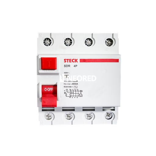 [STESDR425300] INTERRUPTOR DIFERENCIAL 4P 25A 300MA 400V