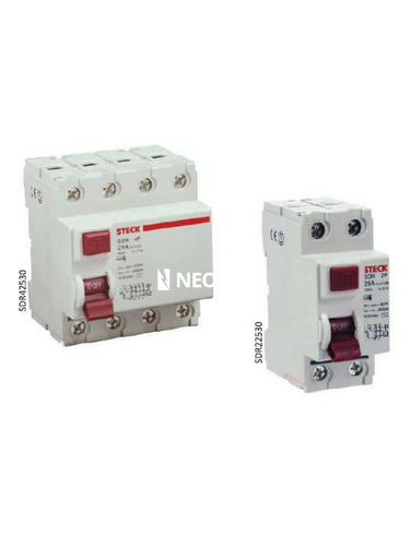 [STESDR410003] INTERRUPTOR DIFERENCIAL 4P 100A 300MA 400V