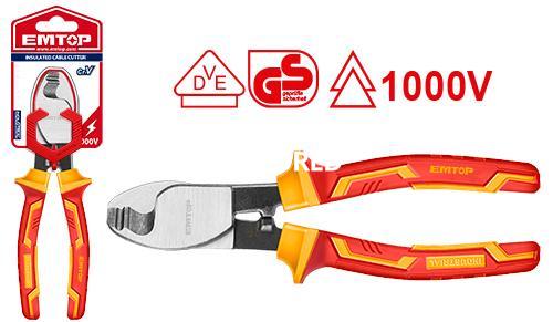 [EMPET-EPLRCB0631] Cortacable 160mm INDUSTRIAL 1000V. Cr-v EMTOP EPLRCB0631