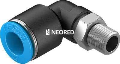 [FES190658] Racor rápido roscado en L - QSL-1/8-10