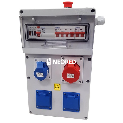 [CON44001218] CONEXTAB CXDIN PARA SOBREPONER -MÁX. 32A