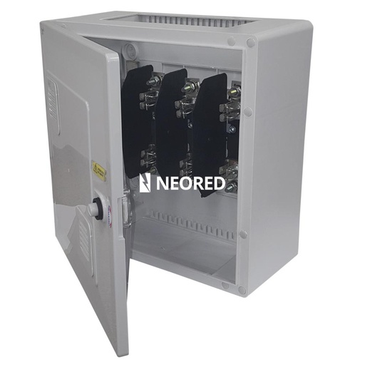 [CON62099045] CAJA TOMA 200A C/ BASES NH S/ LOGO