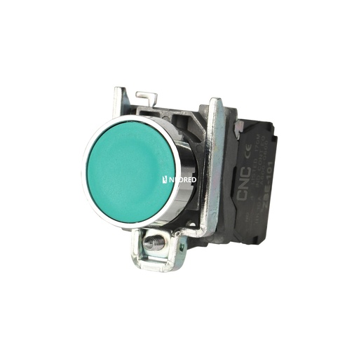 [CNCLAY4-BV63 220] PILOTO LUMINOSO METALICO LED COMPONIBLE VERDE 220VCA