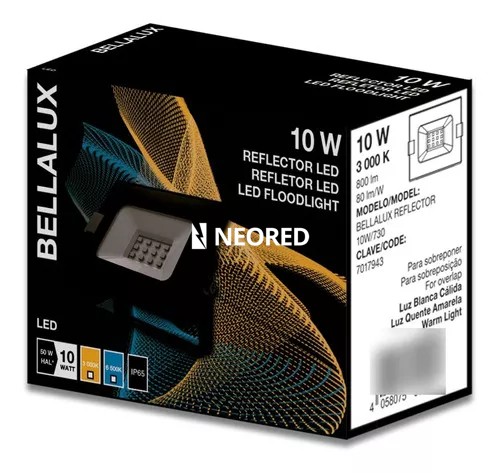 [LED7020001] PROYECTOR BELLALUX 10W FRIO