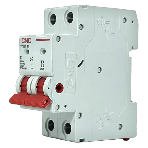 [CNCYCB9-63-2PC25] Térmica 2x25A 6Ka 230/400V 50/60Hz Curva=C