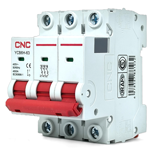 [CNCYCB6H-63-3PC02] Térmica 3x2A 4,5Ka 230/400V 50/60Hz Curva=C