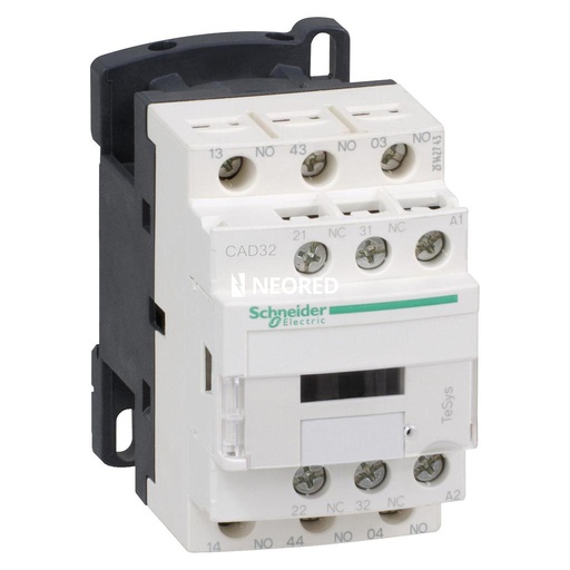 [SCHCAD32B7] CONTACTOR AUX.D 3N+2NC. 24VCA 50/60HZ