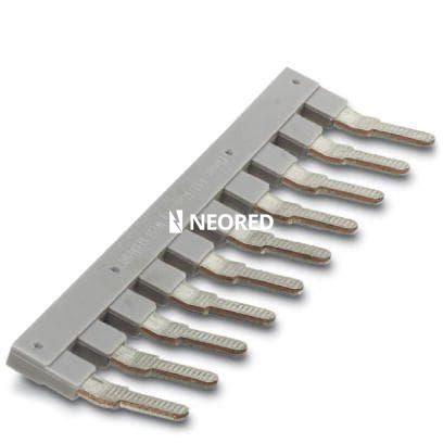 [PHO3006137] Peine puenteador, paso: 12 mm, número de polos: 10, color: gris