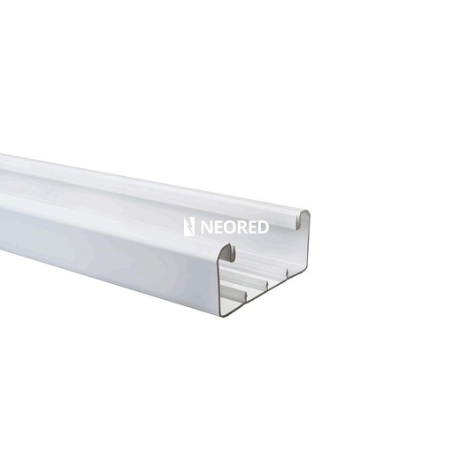 [SCHDXN10011] Cablecanal Sup. Blanco sin adhesivo 100x45 de 2m Dexson