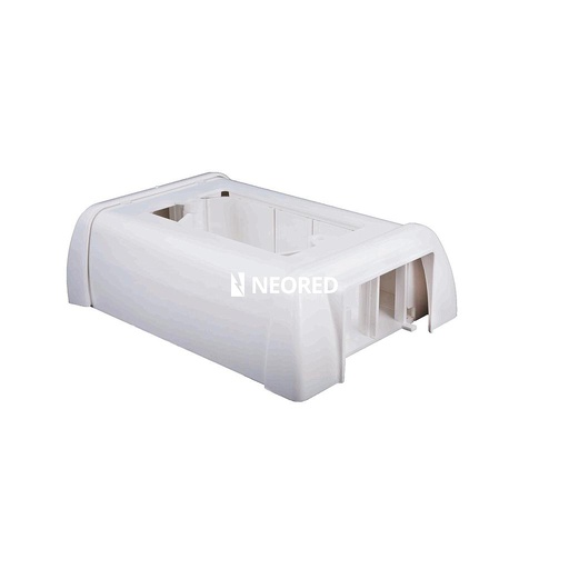 [SCHDXN5006S] CAJA P/CABLECANAL SUPERF. 60X40 BLANCO