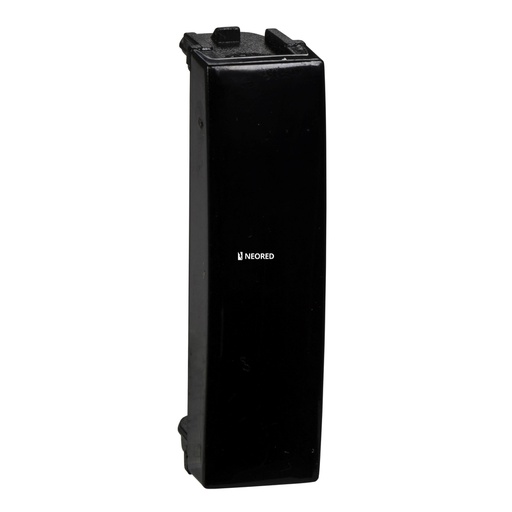 [SCHWDA107012] Dis-Tapón Ciego 1/2 módulo Negro - Línea Base