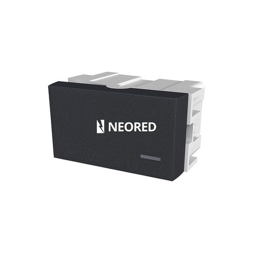 [JEL80053] Interruptor Unipolar Combinación Negro