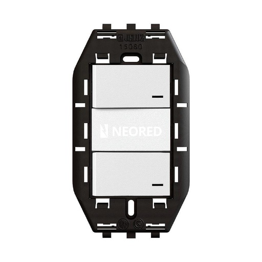 [JEL57002/2] 2 Interruptores Unipolar 220Vca - 10A