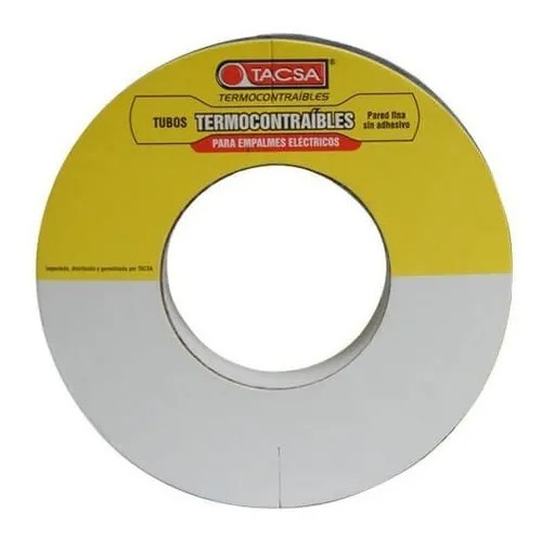 [TACPTLGTAC011N] Tubo termocont  25,4- 12,7d fina s-adh NEG