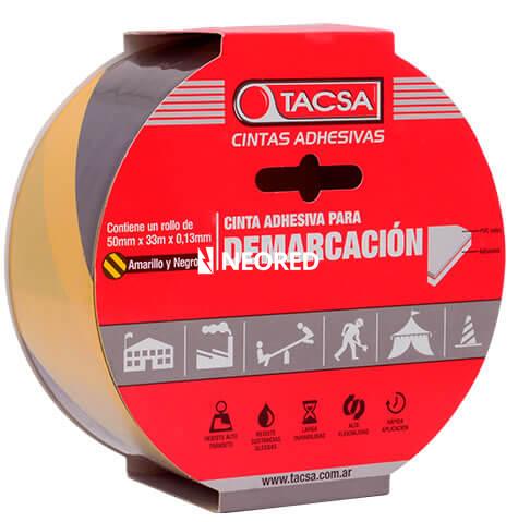 [TACPTTACSA190AN] Cinta demarcar   33M  50mmA PVC AMA-NEG