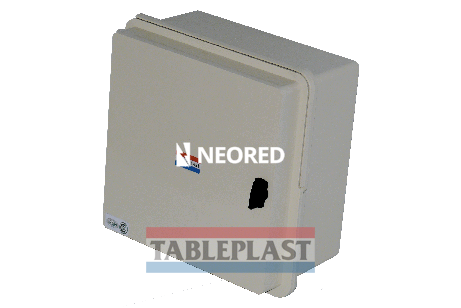 [TAB2512CH] GABINETE CON CHASIS METÁLICO COLOR BEIGE - IP65 IK10 DE 298X285X150MM