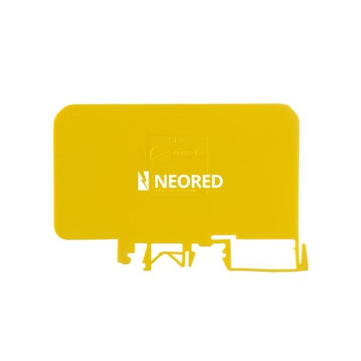 [ZOL096.012] Separador 91x57mm. espesor de 2,5mm. color amarillo. SE2