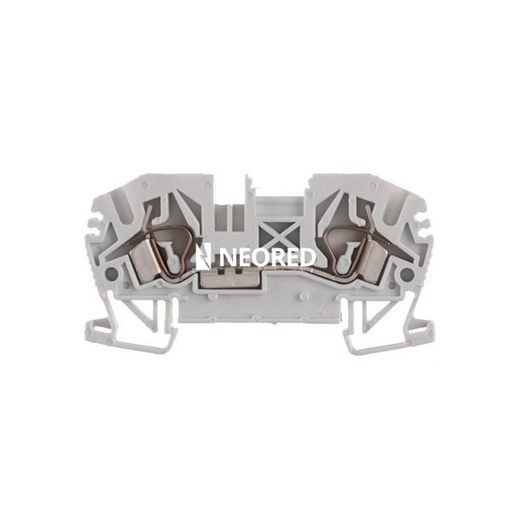 [ZOL120.002] Borne de paso a resorte para conductor de 2,5mm² BKF-2,5