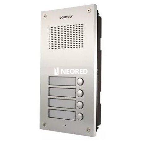 [COMDR-4UM] Frente master 4 pulsadores. Alt.tapa 25 cm DC12V 1A