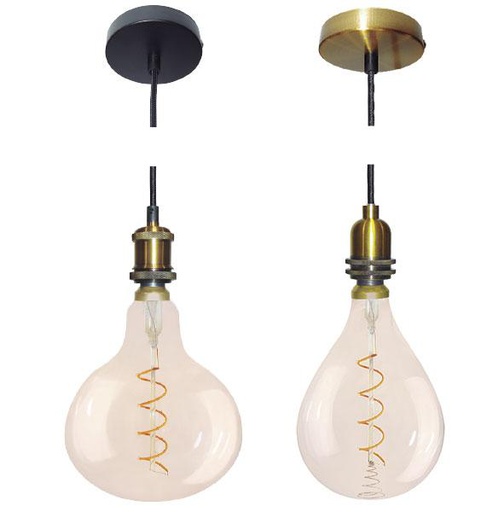 [TBCEV-3856] COLGANTE VINTAGE DE METAL TBCIN 60W COBRE