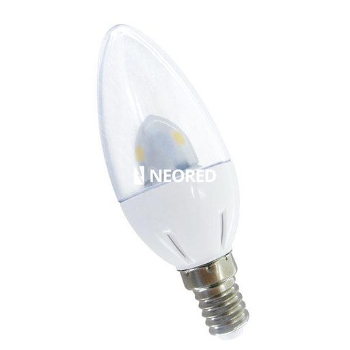 [TBCC37-E14-3W-G330] LAMPARA A LED FANTASIA VELITA LUZ DIA BASE E14 CUERPO DORADO