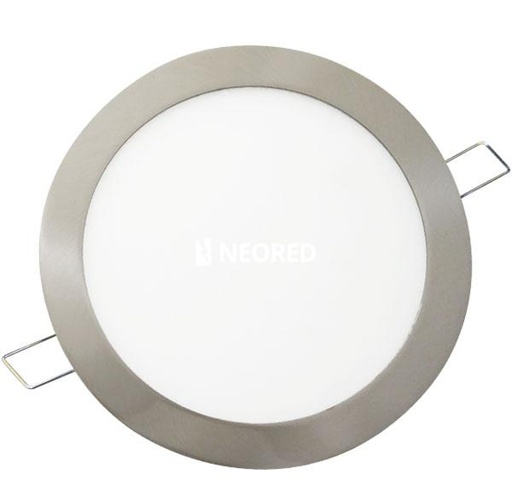 [TBCTS-SMD-28BW-UFT] LUMINARIA A LED CIRCULAR DE EMBUTIR 8W LUZ DIA PLATIL