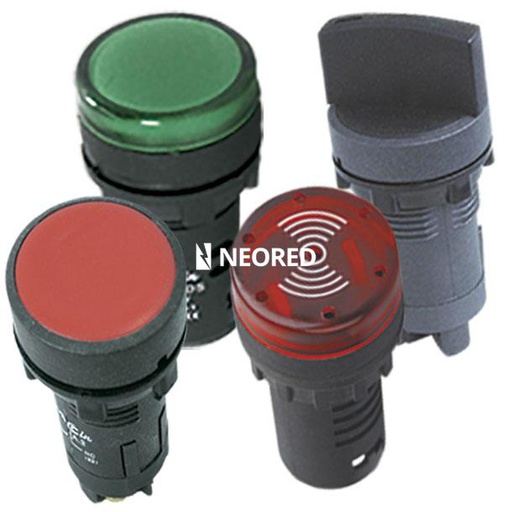 [TBCAD-22G] MONOBLOQUE PLASTICO TBCIN PILOTO 22MM MULTILED COLOR VERDE