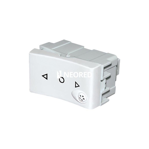 [JEL40039] Interruptor Unipolar Pulsador Blanco