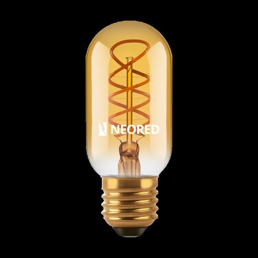 [CORBFT45G-4WW] Lampara tipo medio tubo filamento golden 4w ambar Macroled calido