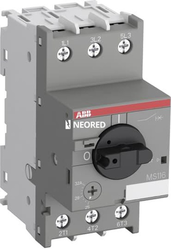 [ABB1SAM250000R1013] Guardamotor tripolar regulación reg 16 ... 20 A Ics 10 kA