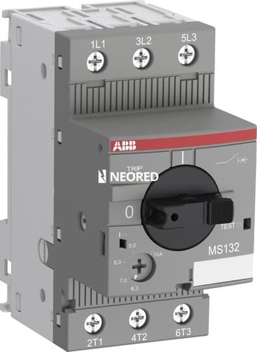 [ABB1SAM350000R1009] Guardamotor tripolar regulación  4-6,3 A Ics=100 kA