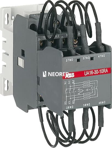 [ABB1SBL181024R8010] Contactores para capacitores Hasta 12,5 kvar Bobina 220...230 Vca C. Aux 1NA