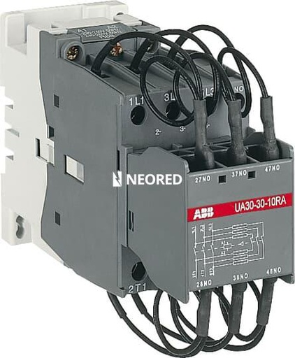 [ABB1SBL281024R8010] Contactores para capacitores Hasta 30 kvar Bobina 220...230 Vca C. Aux 1NA